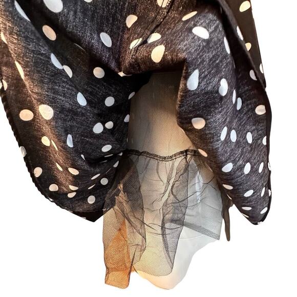 Vintage 80s 90s Robbie Bee Polka Dot Halter Midi Dress Women Sz 8 Marilyn Monroe - Picture 9 of 16